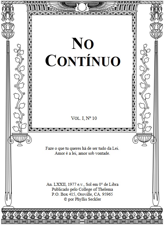 Revista No Continuo X