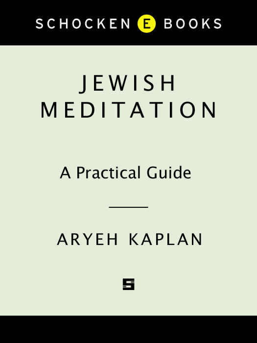 Jewish Meditation